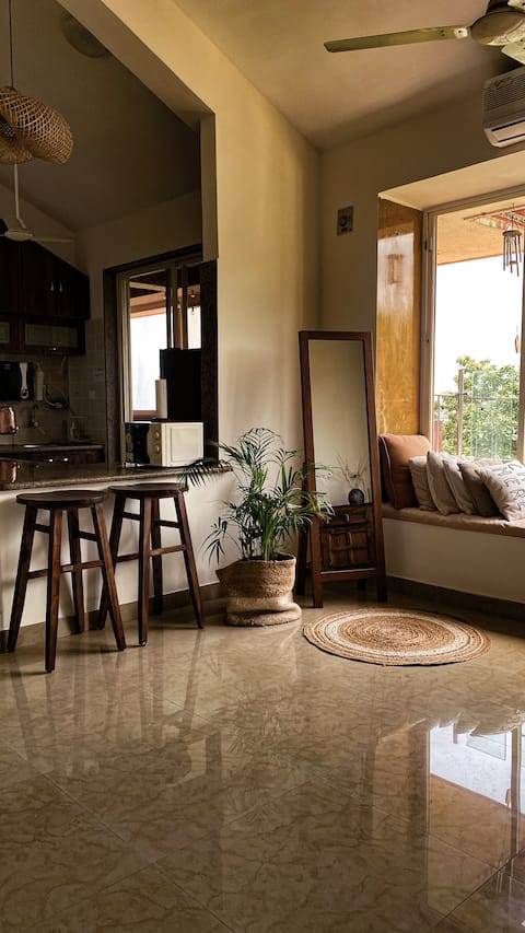 Rustic Reverie By Meraki Homes -Vast 2BHK, Palolem