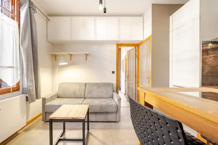 T2 Cosy Avec Balcon à 800m Du Lac D'annecy - 阿訥西