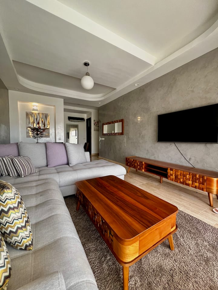 Modern Apartment Beachfront, 2br, 2bath, 2k Bed - Tánger