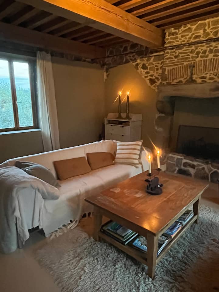 Sfeervol, Licht Huis Aan Bosrand Met Grote Tuin - Château-Chinon(Ville)