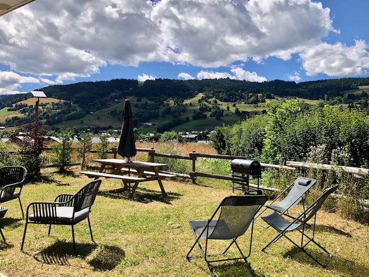 Charme & Espace à Megève 8 Pers Havre De Paix - Megève