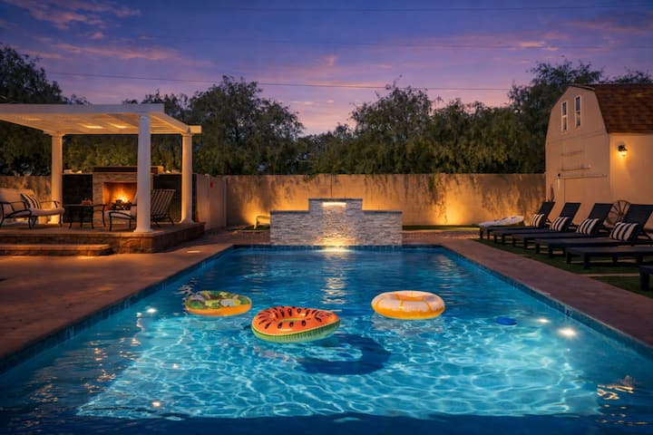Luxury Mansion-heated Pool-pickleball-batting Cage - Scottsdale, AZ