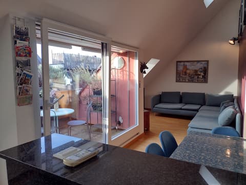 Top performing Airbnb: Executive Rooftop Flat in Zurich in Rathaus