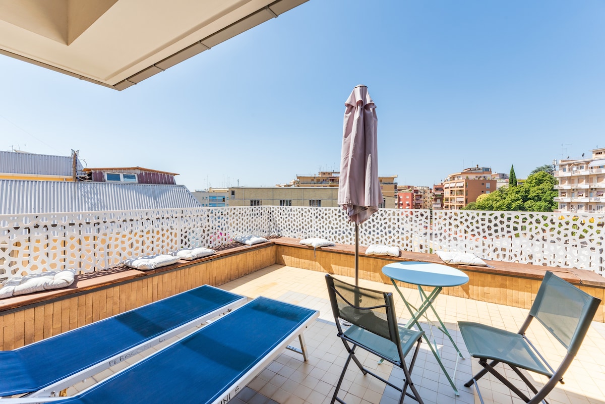 Design Studio • Terrace with a View of Rome - Holiday homes for Rent in ...