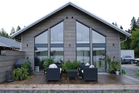 Accommodation with a view of the Umeälven river