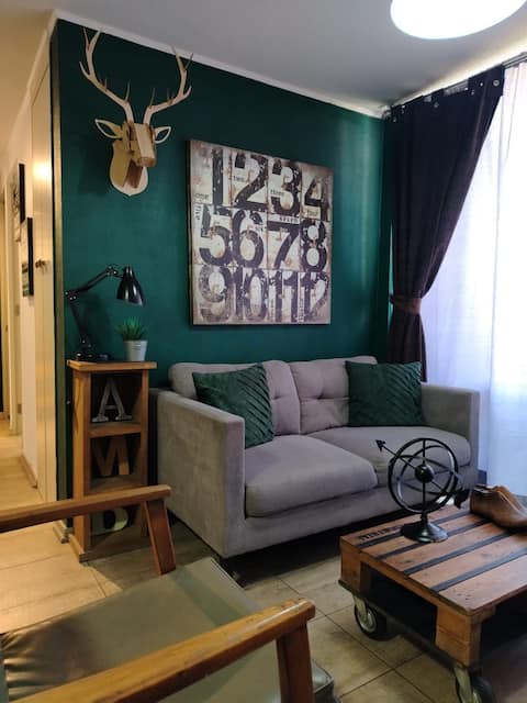 Top performing Airbnb: Beautiful View, Downtown with Parking and Metro Nearby in San Joaquín