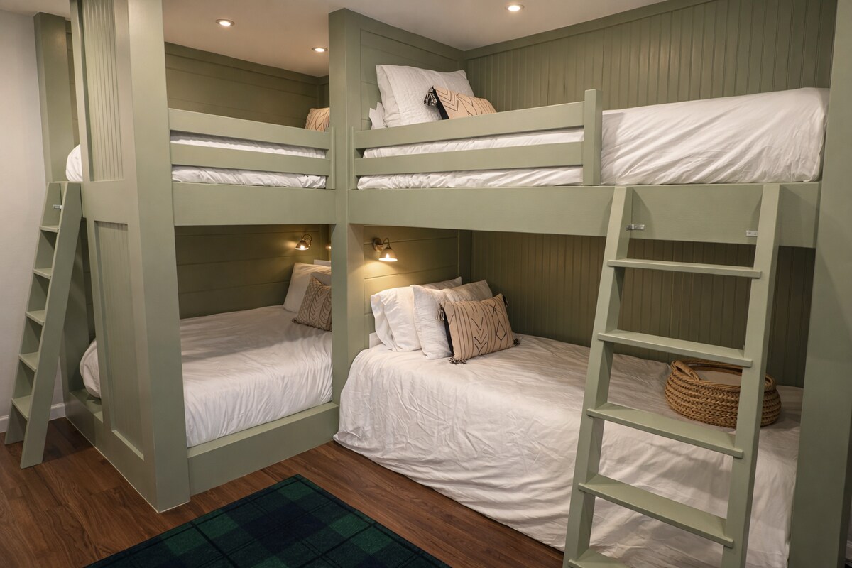 Dhomë gjumi e dytë me krevat dopio dhe krevat dopio