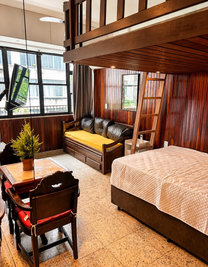 Loft Mar De Copacabana • Orla Da Praia • Posto 0 - Río de Janeiro