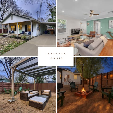 1 Mile to Zilker/ Barton Springs walkable ! FP