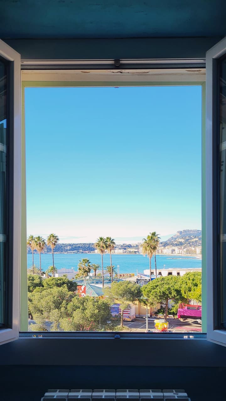Panoramic Seaview & Sunset Studio In Old Town - Menton