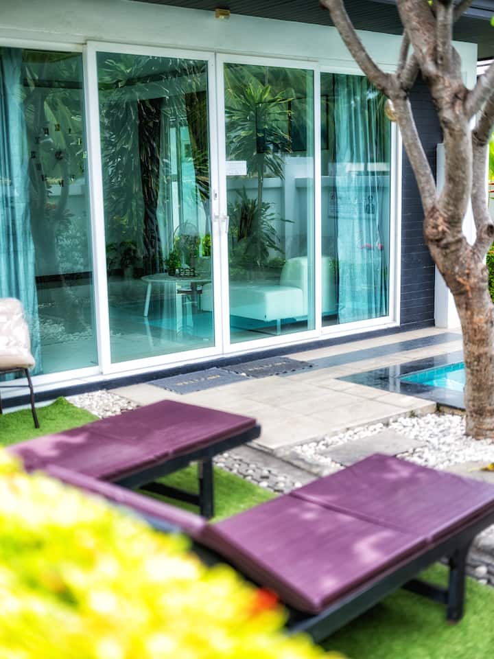 Jomtien Private Pool Villa – 2br, Pattaya City - Pattaya