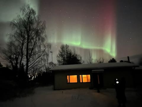 Detached house in the magical land of Lapland