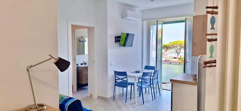 modern apartment on the waterfront