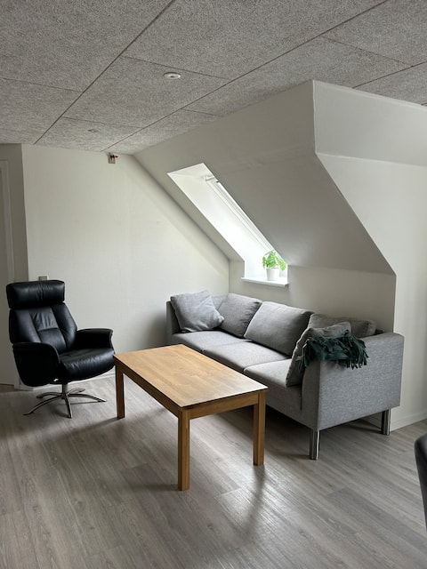 Newer apartment in Skive city center.