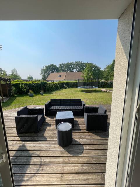 Spacious house 10 minutes from Le Mans