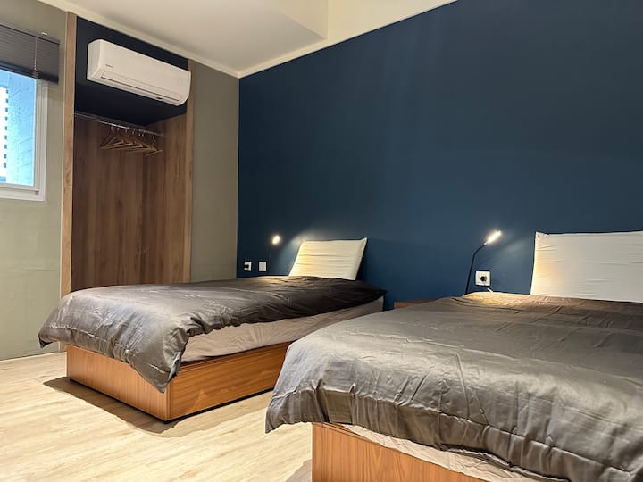 Chumba Mbili cha Faragha chenye starehe lakini chenye amani