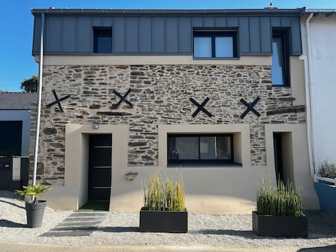 80 m2 house surrounded by nature 5 minutes from Nantes