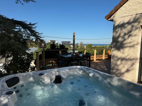 The Observatory Villa, Jacuzzi, Sea View
