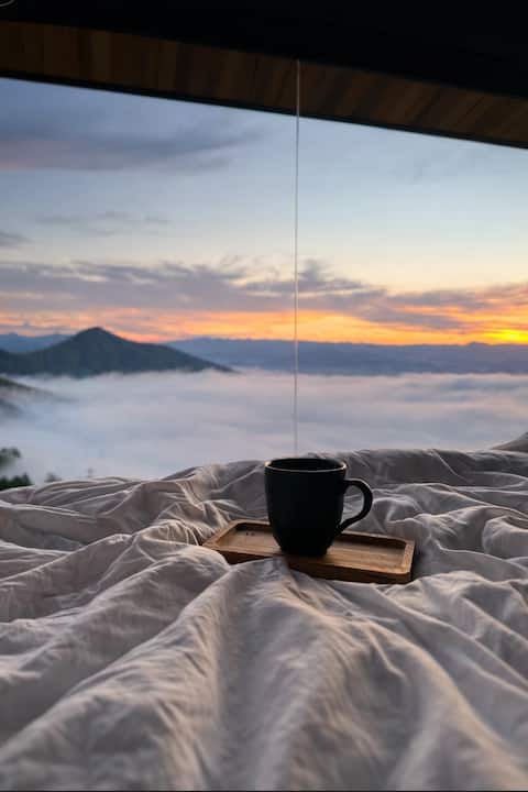 Smart cottage with amazing view • 2h30 from SP