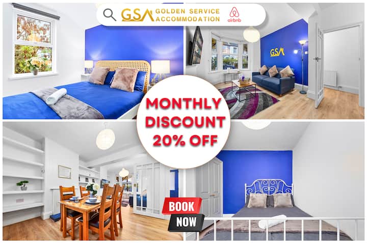 3-bed | Free Parking | 20% Off 30-night Stays - Ilford
