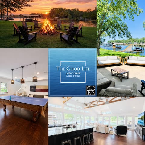 5-4 Lakefront•Dock•Fire-pit•Kayaks•Patio•BoatRamp