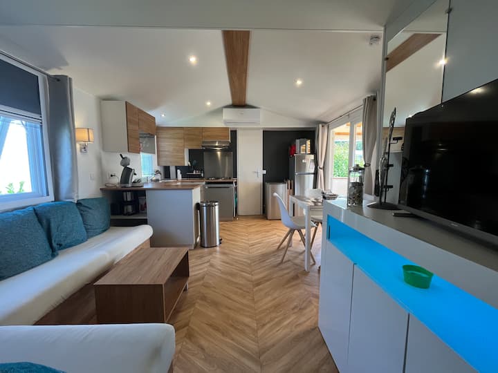 Mobil-home Camping Lac Des Rêves . Lattes - Montpellier