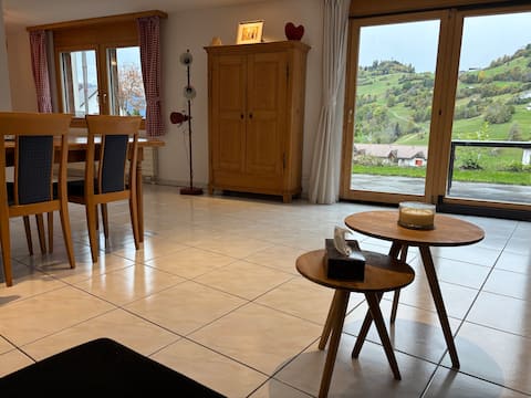 Top Airbnb: Spacious & central: 5.5 room apartment in Laax in Laax