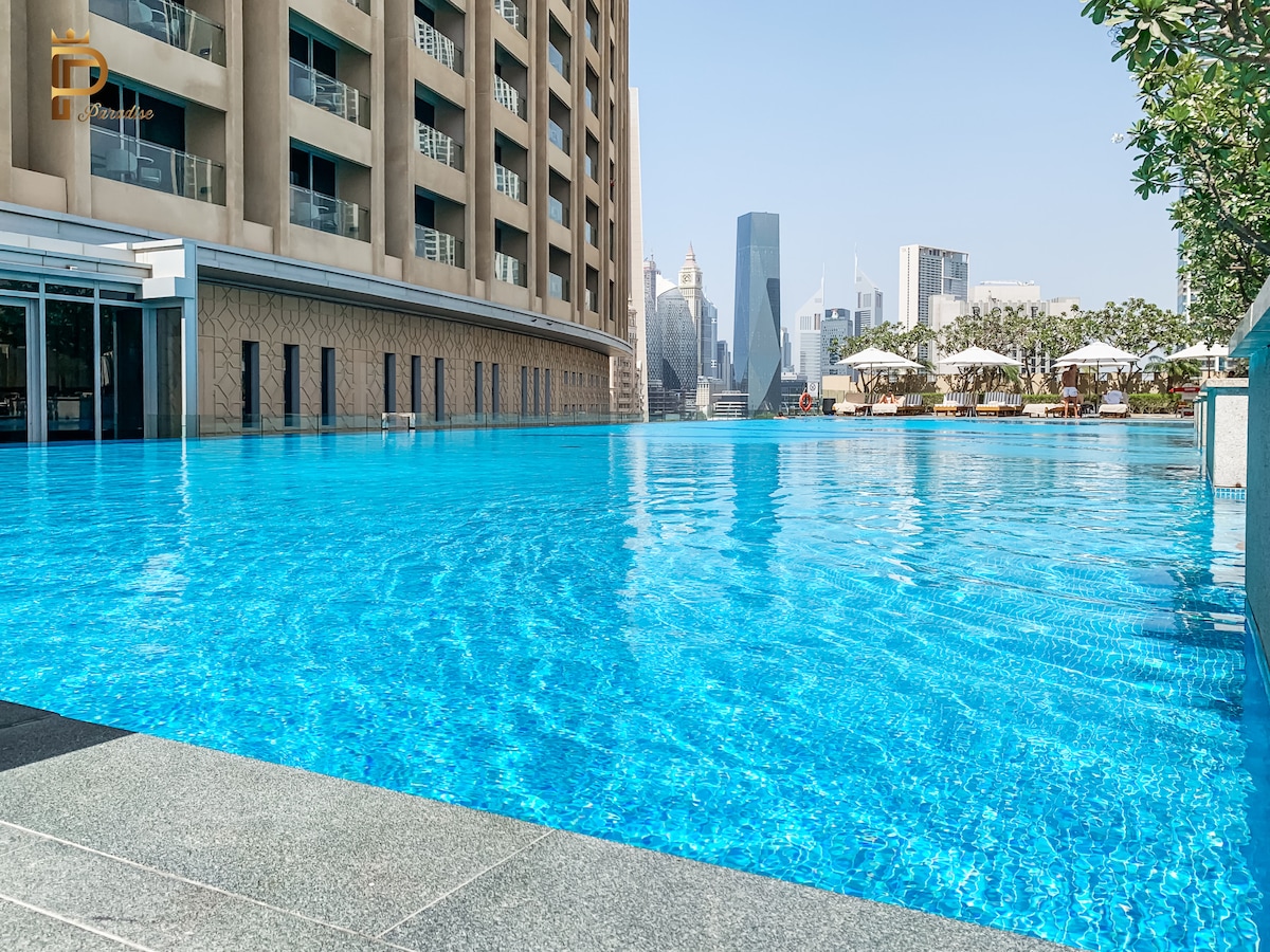 Studio Furnished Apartment with Burj Khalifa View — photo 6