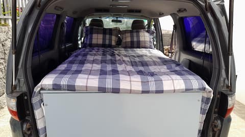 Popular Airbnb listing: Lanzarote Camper Grey in Tías