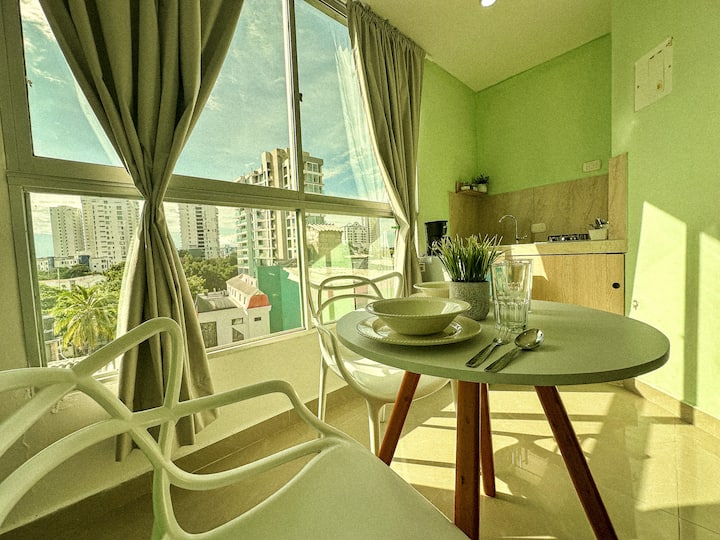 Apartasuite Con Cocina En El Rodadero - Santa Marta