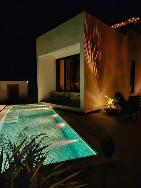 Tropical Nordic
Beach Front | Off-Grid Pool Villa
