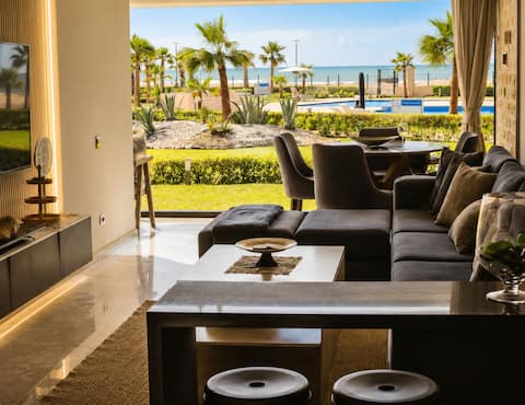 Beach Front Luxury Apartment Sidi Rahal