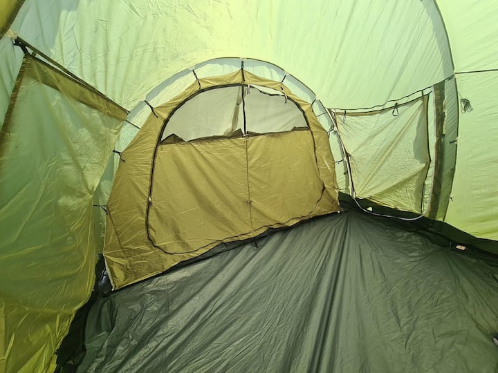 Pre-pitched Tent 8 Birth - St Neots