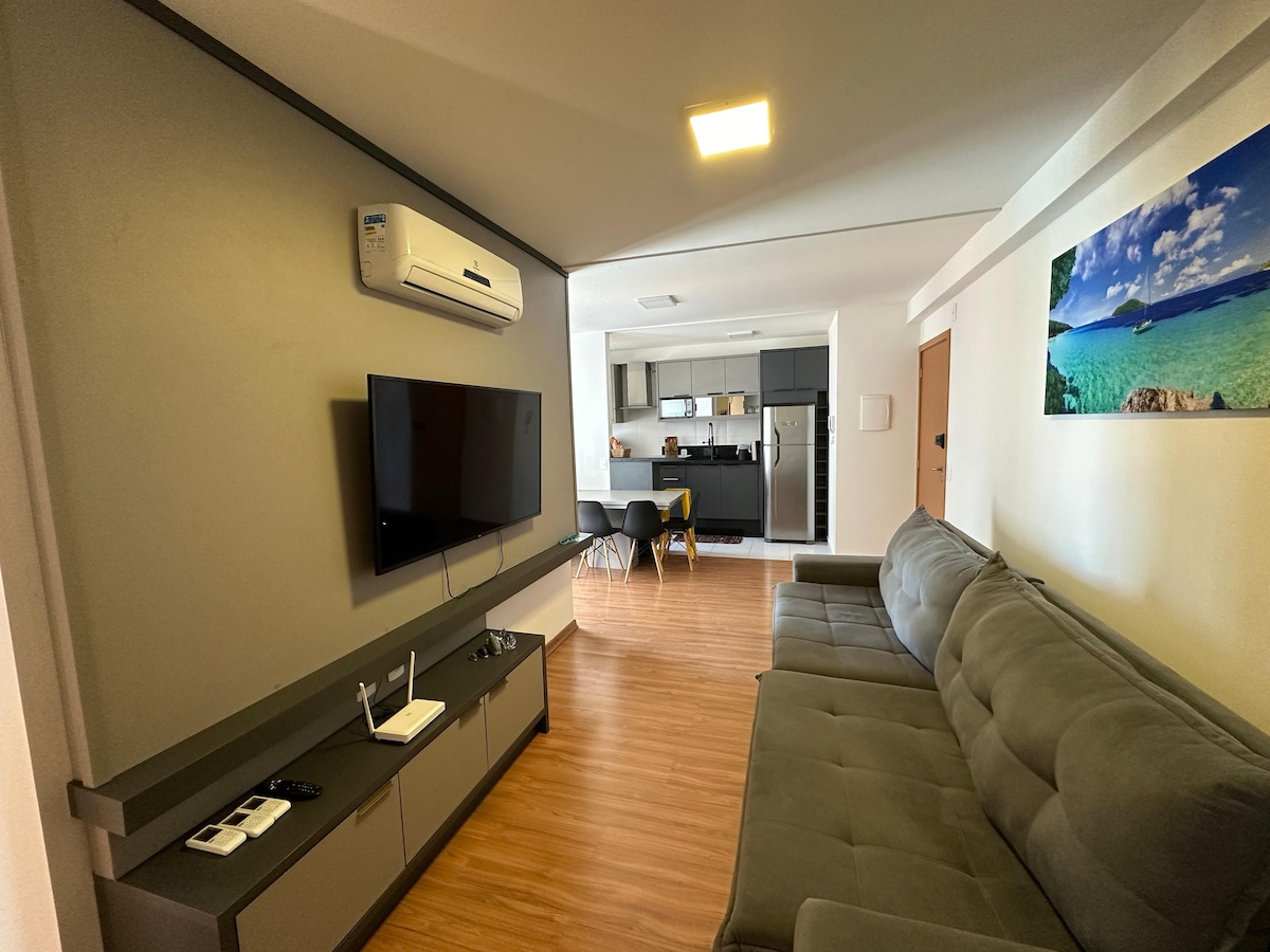 Successful Airbnb property: Paradise on the sand, apartment in Barra Velha in Barra Velha
