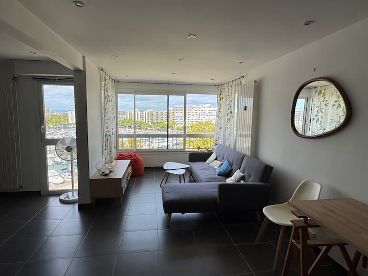 Duplex Carnon Plage Vue Port Et Mer - Mauguio