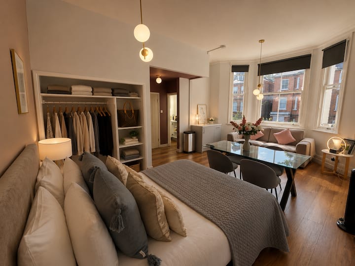 Classy Large Studio For 3 Regents Park - Londres