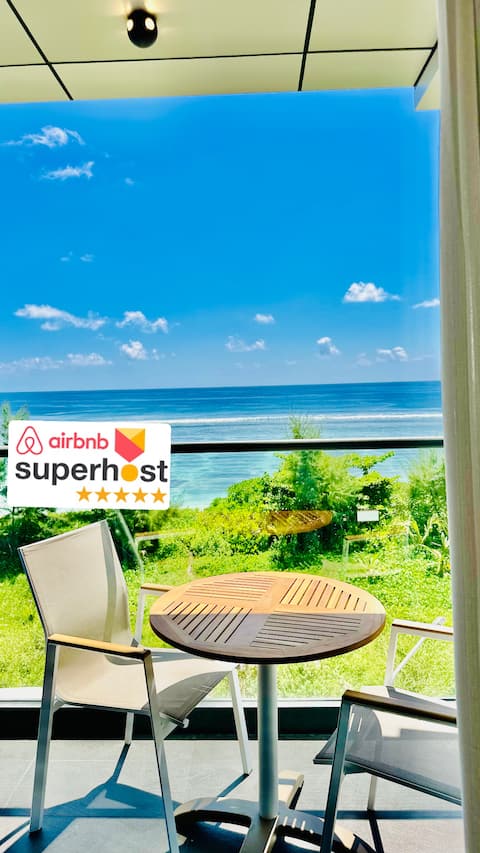 Lazzlla2BR beach&ocean front NEW