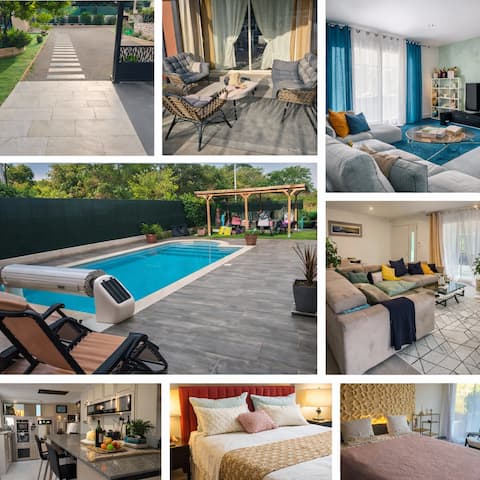 Villa Escapade • Pool & Air Conditioning • Wifi 6 People