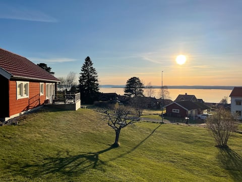 Apartment overlooking Siljan