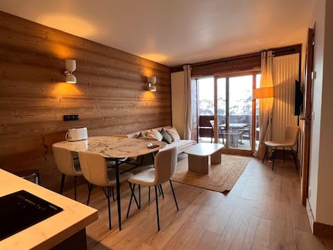 Annonce Airbnb populaire: La Plagne 6 pers - ski-in/ski-out à Aime La Plagne