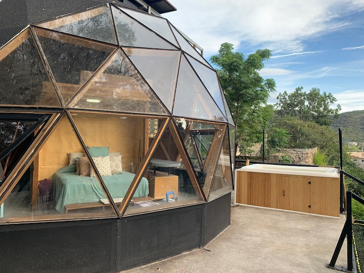 Apa House Rent APA (Water Element) - Dome houses for Rent in La Primavera, Jalisco ...