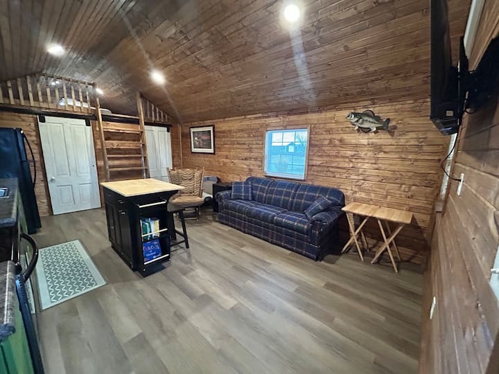 Cabin At Ten Mile Creek State Fish & Wildlife Area - Illinois