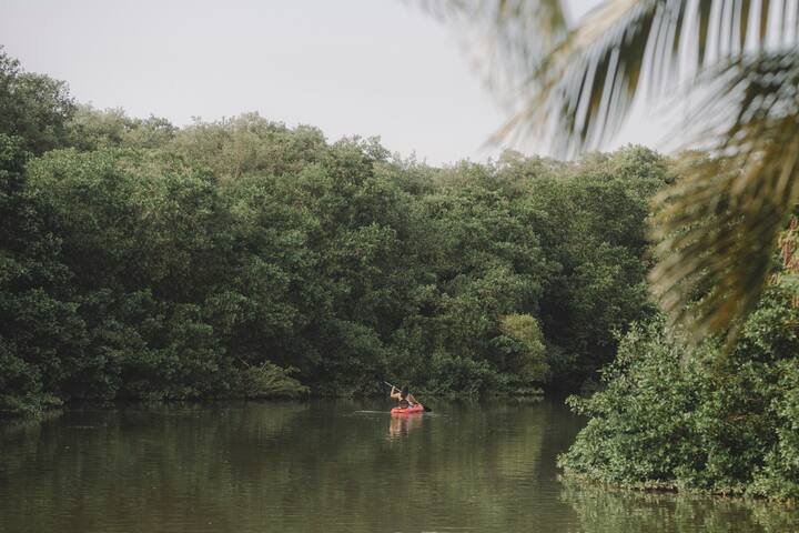 Entire home with 2 bedrooms in Boca Del Rio - Escapada en pareja | Río y relax total