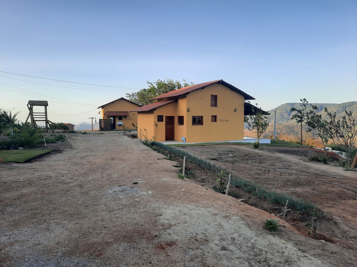 Imóvel de sucesso: Chalet in Chapada (beautiful view) em Mulungu