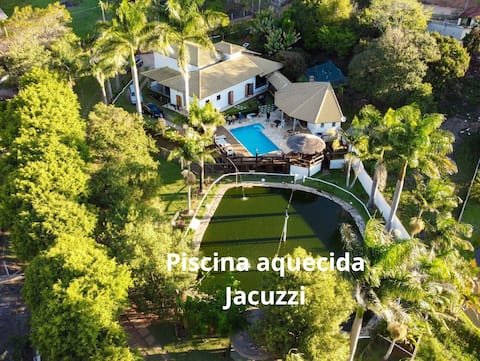 Chácara Esmeralda: Linen/SPA/Heated Pool