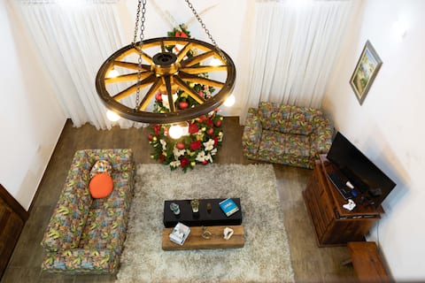Airbnb em destaque: Chácara Esmeralda: Meditation and Leisure em Pinhalzinho