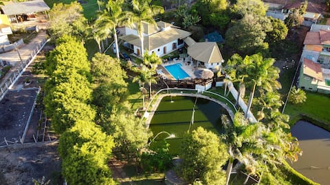 Chácara Esmeralda: Linen/SPA/Heated Pool