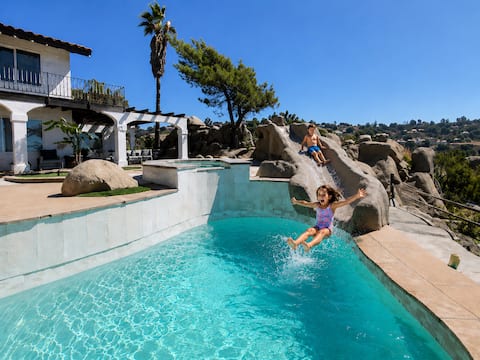 @Stunning European Villa with amazing view, slide
