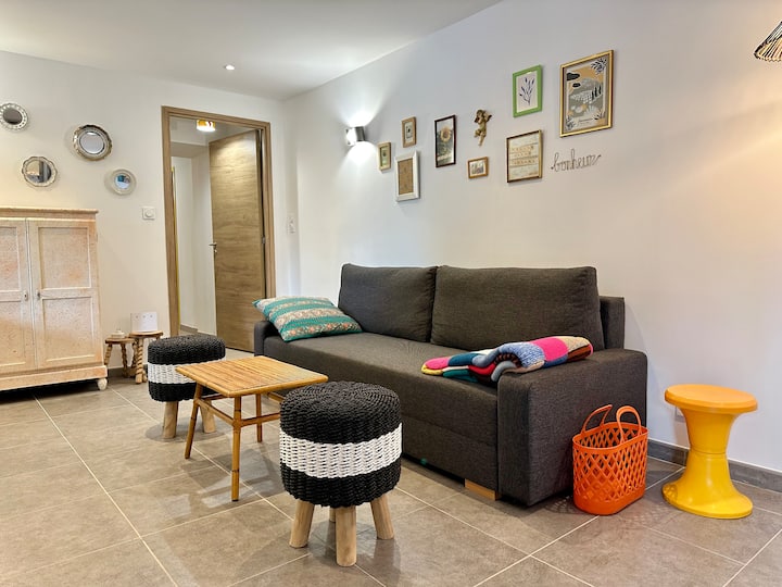 Comme Chez Mémé Maison Avec Terrasse En Plein - Fontaine-de-Vaucluse
