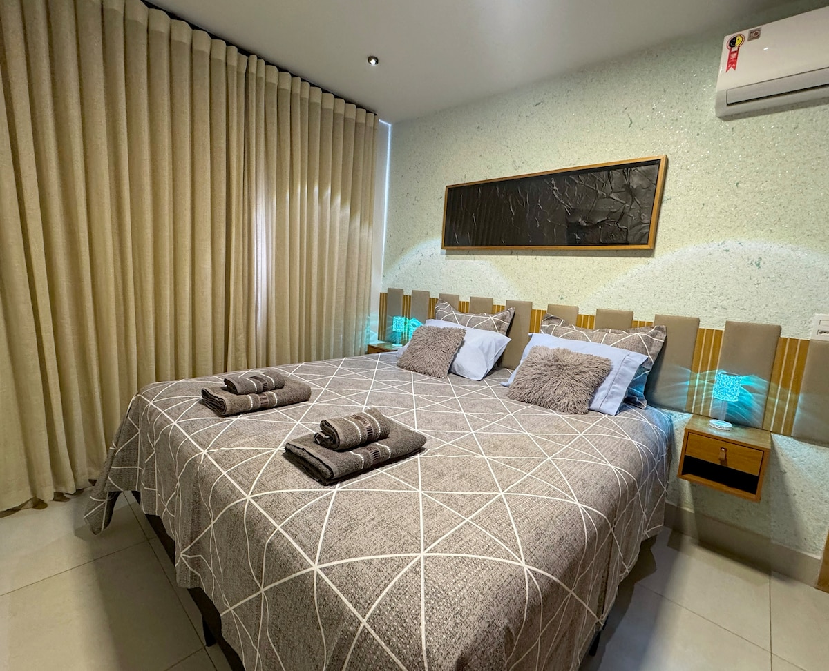 Una cama SUPER KING, para una noche maravillosa y relajante. 